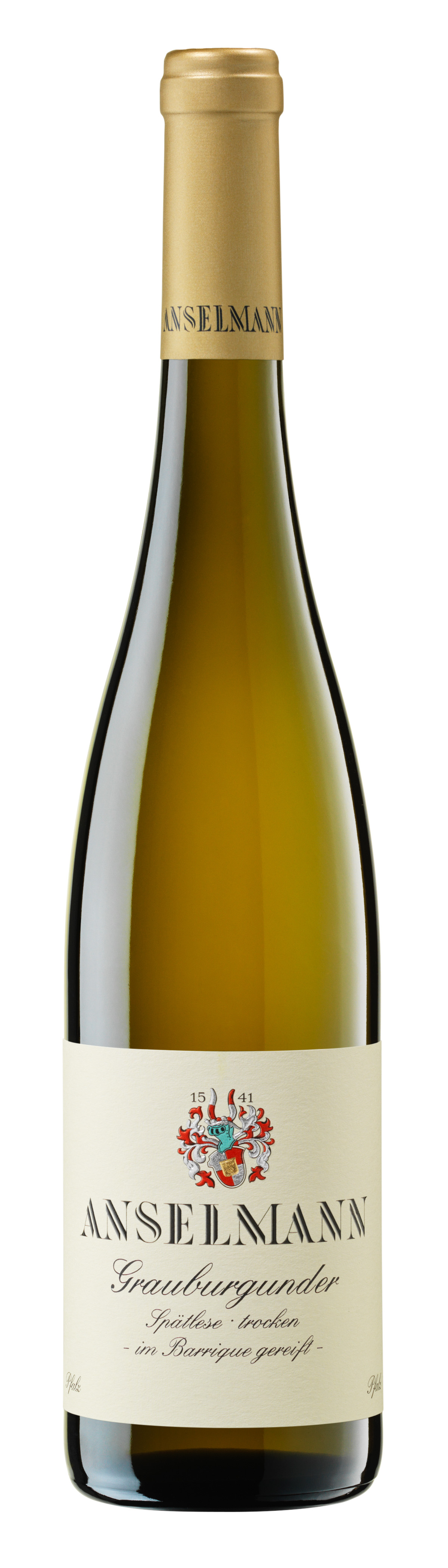 Grauburgunder Spätlese im Barrique gereift 