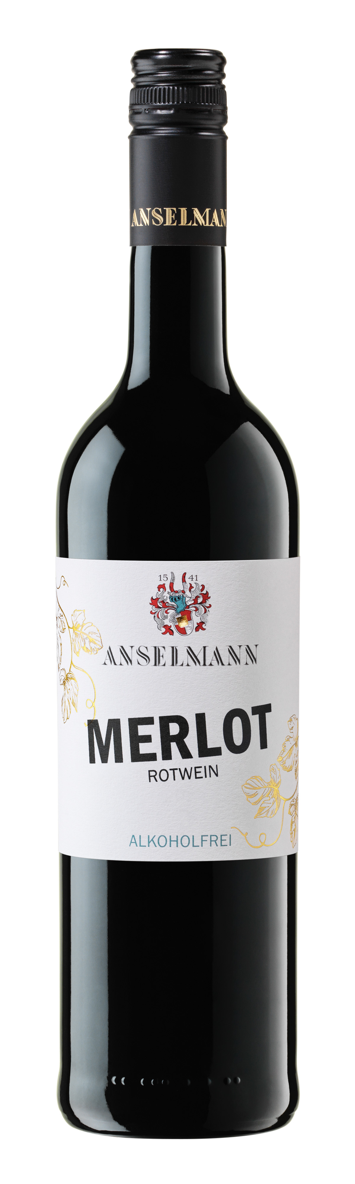 Merlot Rotwein alkoholfrei (< 0,5% vol)